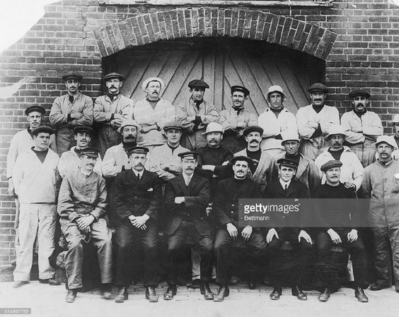 The Crew of Shamrock IV 1914